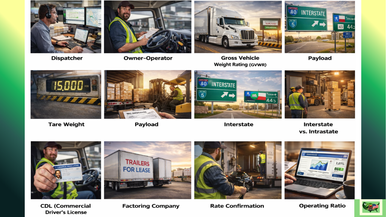 important trucking business terms