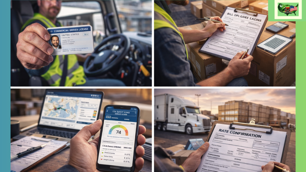 Common and Important Terms Used in the USA Trucking Industry