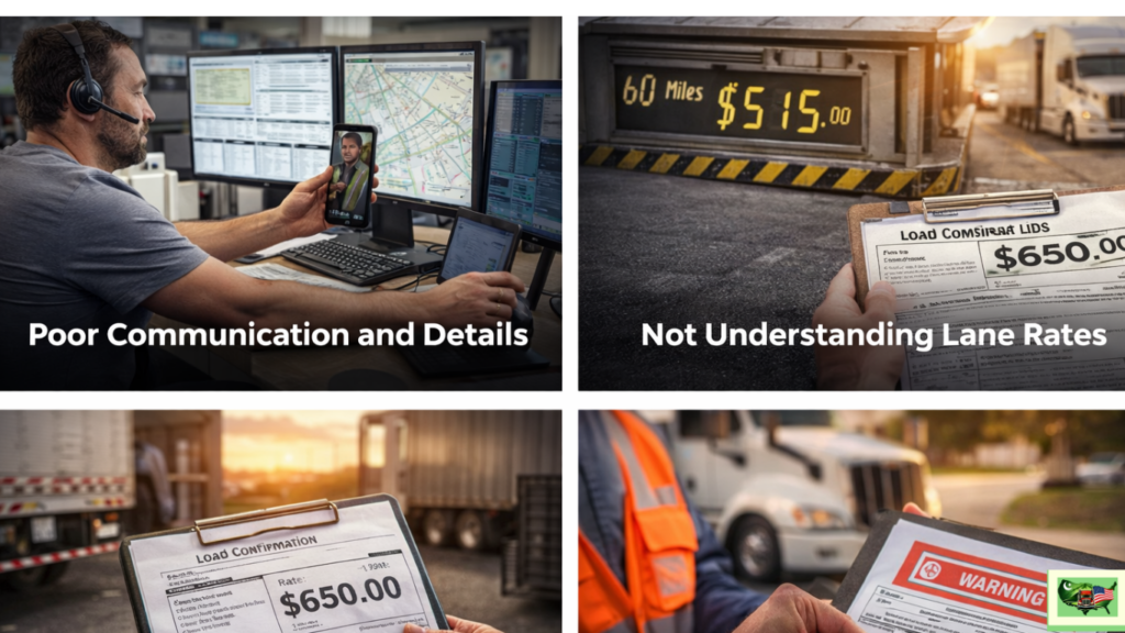 Common Truck Dispatching Mistakes